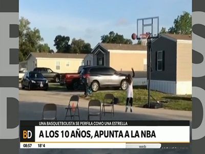 Una niña prodigio del basquet quiere jugar en la NBA