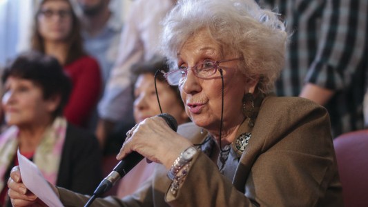 Habló Estela de Carlotto: "Ahora quieren fusilarnos con este fallo del '2x1'