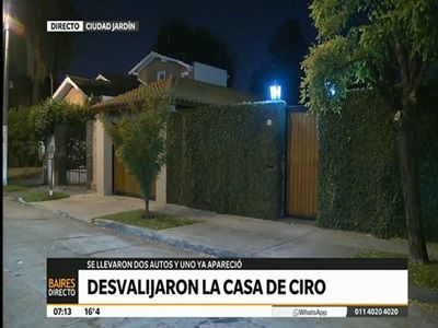Desvalijaron la casa de Ciro, el ex cantante de los Piojos