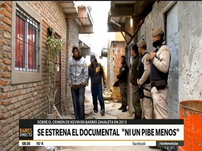Se estrena el documental "Ni un pibe menos"