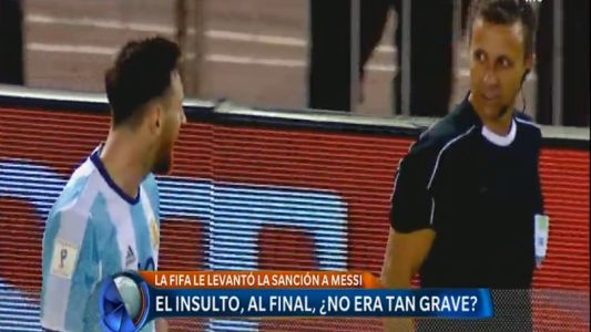 La FIFA levantó la sanción a Messi y jugará contra Uruguay por las Eliminatorias