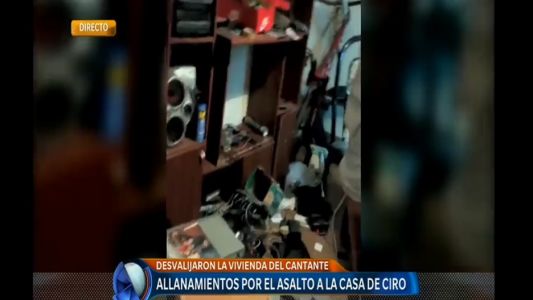 Allanamientos por el robo en la casa de Ciro