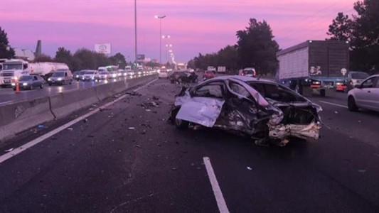 Tres accidentes en una hora en la Panamericana: tres muertos