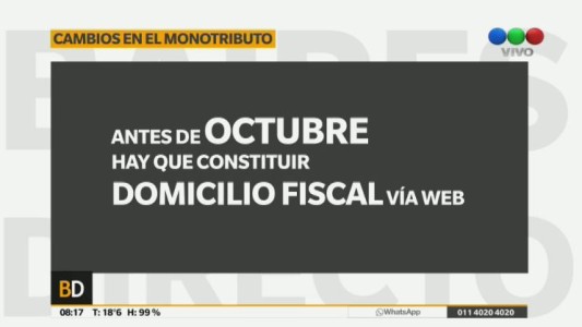 Monotributo: rigen desde este mes cambios en la forma de pago