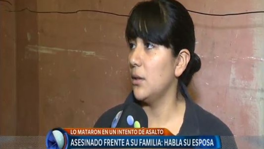 "Mataron a mi marido mientras yo amamantaba"