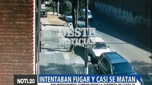 Se quisieron fugar y casi se matan