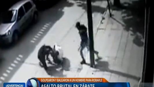 Brutal asalto en Zárate
