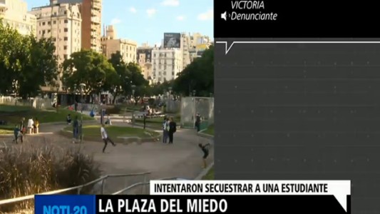 Recoleta: intentaron secuestrar a una estudiante