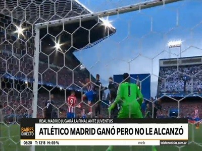 Victoria amarga del Atlético del Cholo sobre el Real Madrid