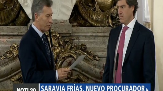 Saravia Frías, el nuevo procurador del Tesoro