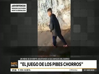 El juego de los pibes chorros