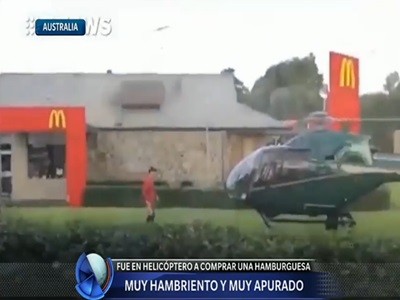 "¿Pasamos por una hamburguesa?"