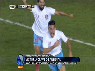 Final de la fecha 24: ganaron Arsenal y Defensa y Justicia