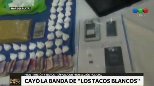 Cayó la banda de los tacos blancos