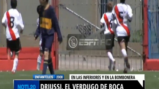 Driussi, el verdugo de Boca