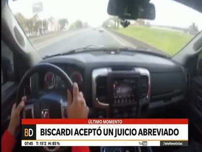 Biscardi también pidió juicio abreviado