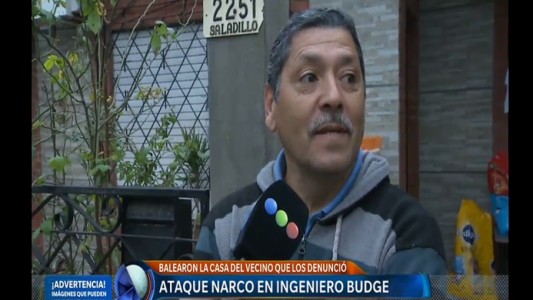 "Quiero vivir tranquilo", dijo el hombre al que el ametrallaron la casa tras denunciar a narcos