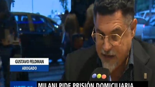 Milani pidió prisión domiciliaria