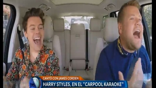 Harry Styles, en el "Carpool Karaoke"