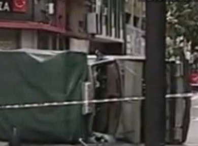 Choque fatal en el microcentro porteño: murió un repartidor de diarios