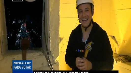 Subimos al Obelisco para festejar su cumpleaños 81