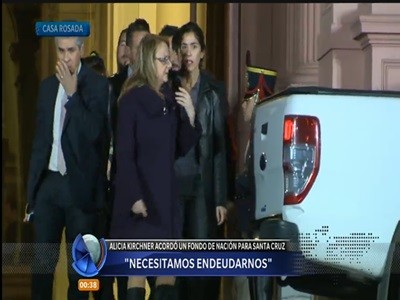 Alicia Kirchner en Casa de Gobierno, sin acuerdo pero con avances