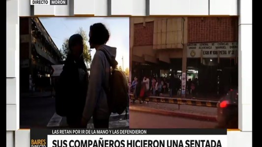 Director de una escuela retó a dos alumnas por estar tomadas de la mano