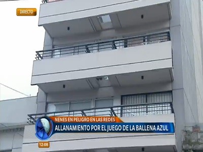 Un allanamiento en busca de un reclutador de la Ballena Azul