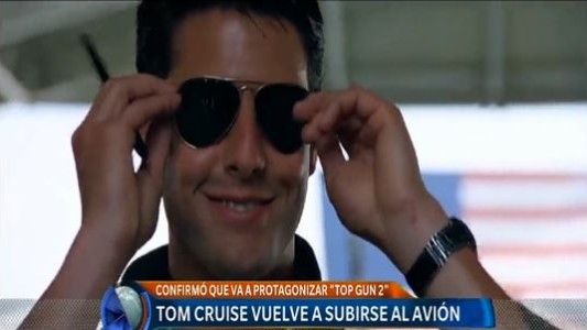 Tom Cruise vuelve a subirse al avión