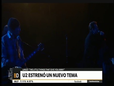 U2 estrenó un nuevo tema: "The Little Things That Give You Away"