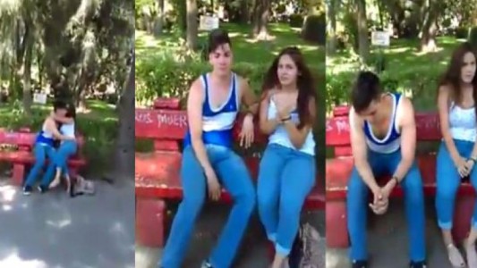 Escrache viral: encuentra al novio de su hija con otra y le da una lección inolvidable