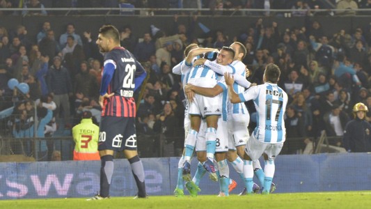 Racing venció a San Lorenzo y se ilusiona con la clasificación a la Libertadores