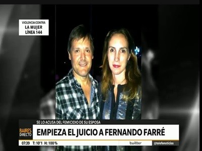 Empieza el juicio a Fernando Farré