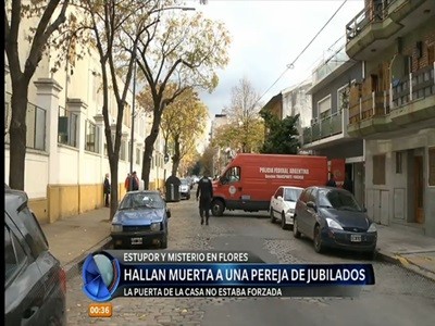 Encontraron muerta a una pareja de jubilados en su casa de Flores
