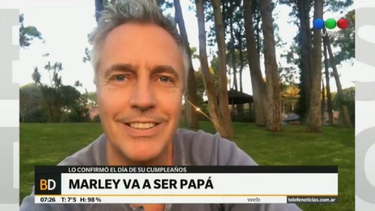 ¡Gran noticia! Marley confirmó que va a ser papá