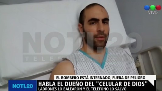 Día del Bombero: Habla el joven que recibió seis disparos cuando compraba un alfajor