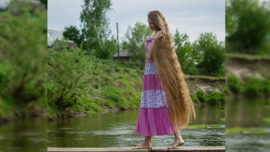 La Rapunzel de Instagram: la joven rusa que es furor en las redes sociales