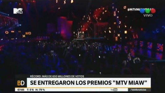 Se entregaron los premios MTV Miaw 2017