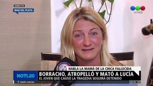 Hablamos con la madre de Lucía Bernaola, la chica que murió atropellada por un borracho en Mar del Plata
