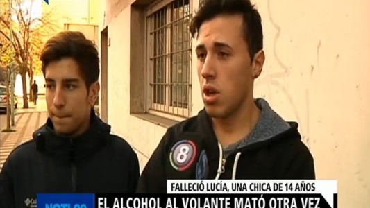 El alcohol mató otra vez: El testimonio de los amigos de Lucía, la chica que murió atropellada