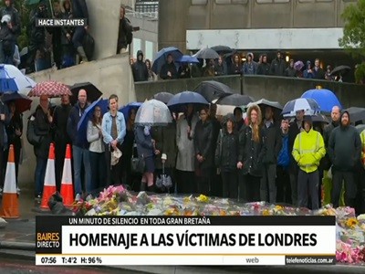 Un minuto de silencio en toda Gran Bretaña