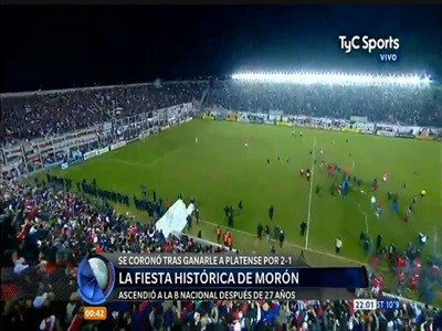 Deportivo Morón ascendió a la B Nacional