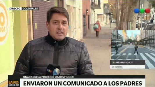 Una escuela prohíbe usar el spinner