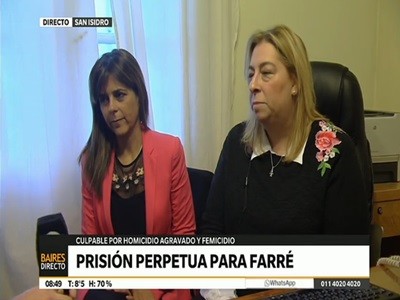 Las fiscales de la causa contra Farré