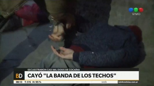 Cayó la "banda de los techos" en San Martín