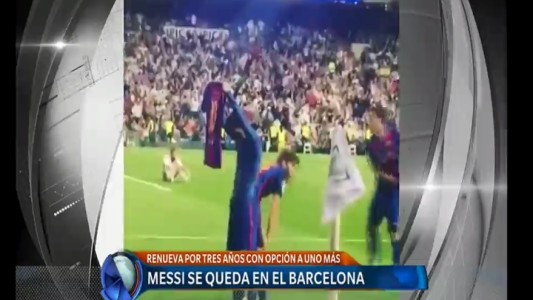 Barcelona no suelta a Messi: renovará su contrato hasta 2021