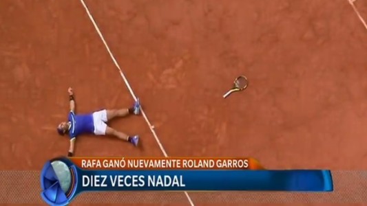 Federer: "Lo de Nadal es increíble"