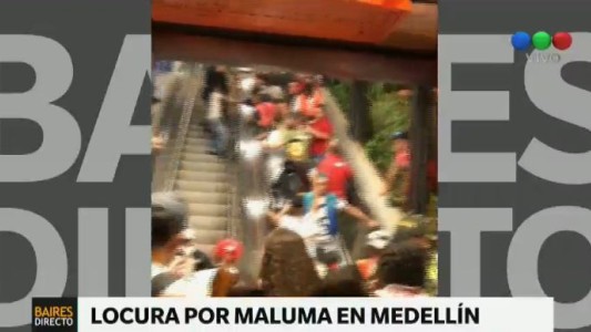 Locura por Maluma en Medellín