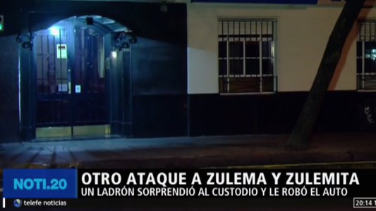 Le robaron el auto a Zulemita Menem en Recoleta