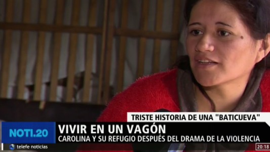 El drama de la mujer que se fue a vivir a un vagón de tren para escapar de la violencia de género